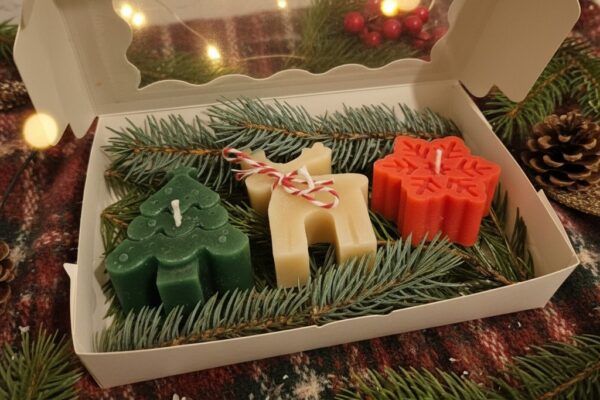 Cicha Opowieść Zimy – świece świąteczne