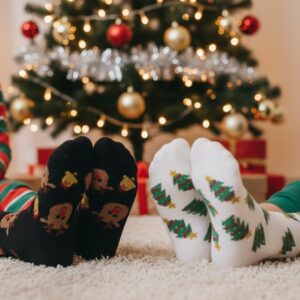 Alternative view of Świąteczne stópki – skarpetki dla dzieci