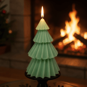 Alternative view of Zimowa Choinka – świeca dekoracyjna