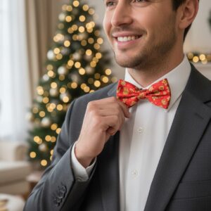 Alternative view of Świąteczna Mucha – akcent zimowej elegancji