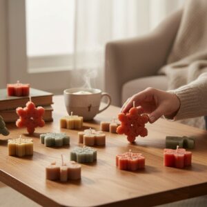 Alternative view of Cicha Opowieść Zimy – świece świąteczne