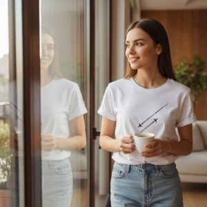 Alternative view of Podniebny Szlak - koszulka damska z podróżniczym motywem