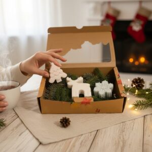 Śnieżne Odbicia – świąteczne mydełka