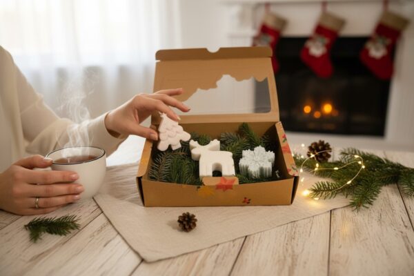 Śnieżne Odbicia – świąteczne mydełka