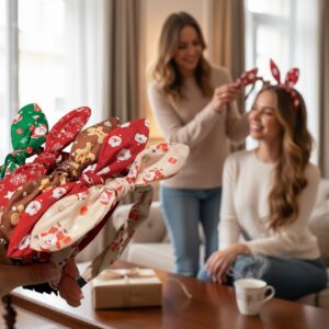 Zimowy Urok – opaski świąteczne