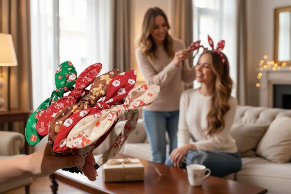 Zimowy Urok – opaski świąteczne