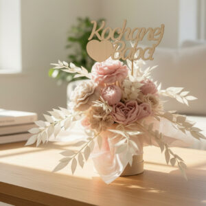 Alternative view of Flowerbox ze świecowych kwiatów dla Babci - Czułość Pokoleń