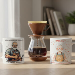 Zestaw kubków dla Babci i Dziadka – Ciepło Pokoleń